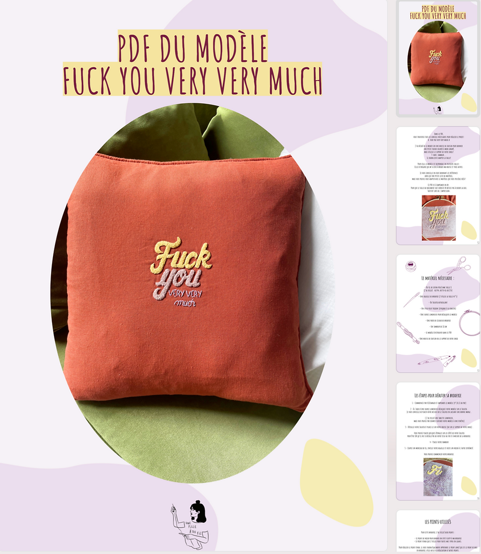 Miniature : MODÈLE PDF F*CK YOU very very much