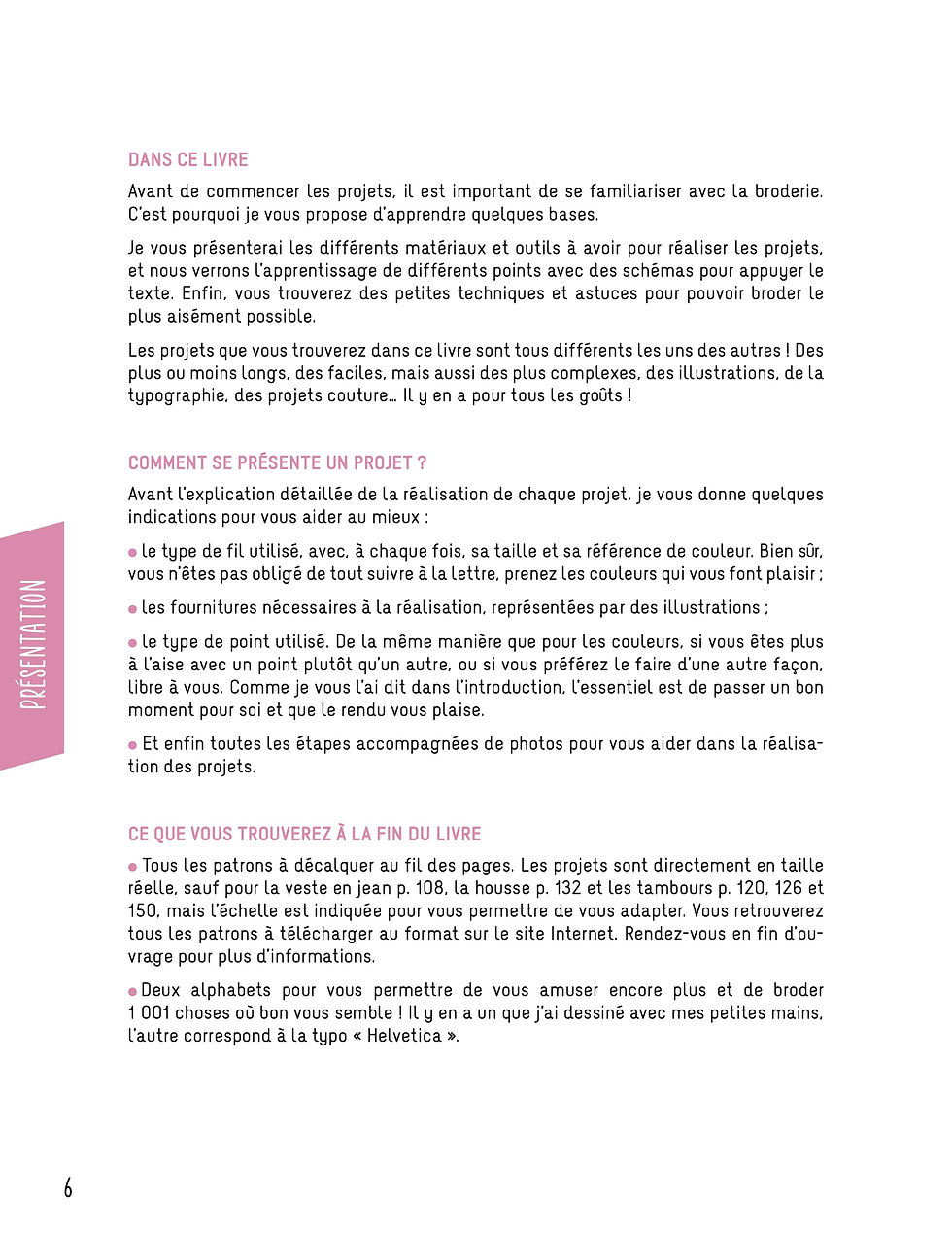 Miniature : Livre " Les broderies d'une fille et du fil "