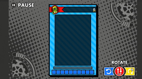 An animated GIF of Collapsus with the "Default" pallet applied