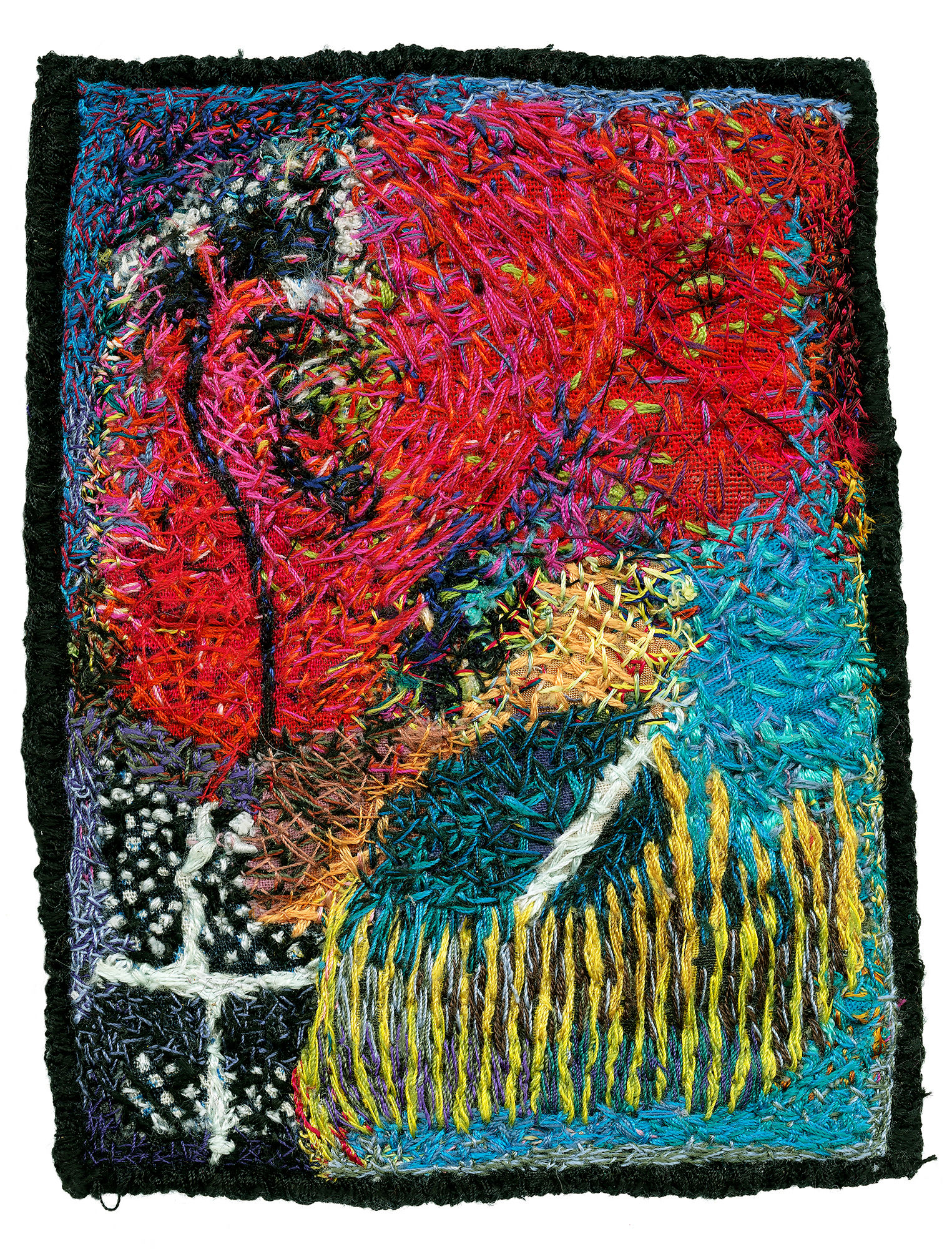 Giclée Print "Fenced under red sky"