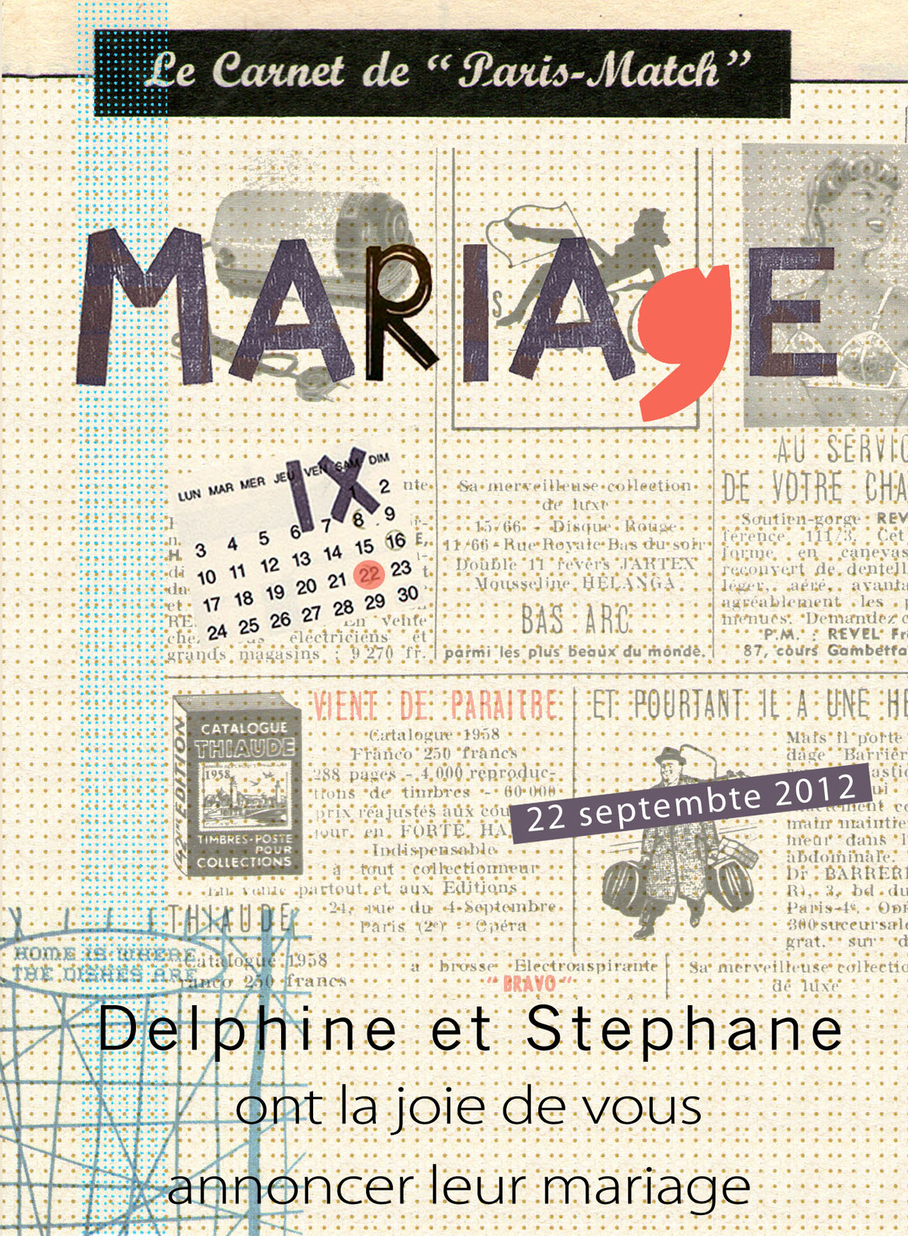 faire part mariage