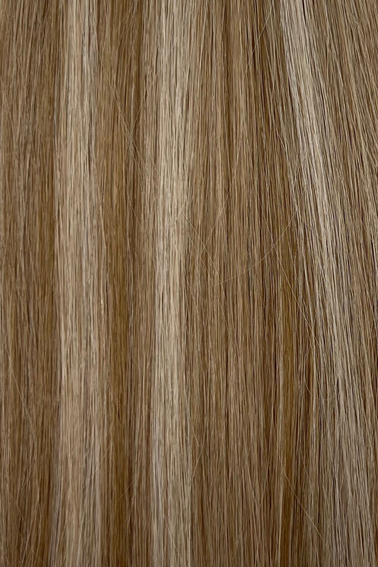 Russian Double Drawn Hair Extensions three toned Sandy Blonde #8A/18/60 50g pack