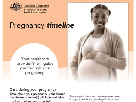 Pregnancy Timeline Fact Sheet