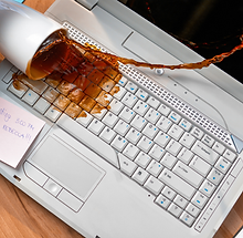 Verschütteter Kaffee Canva