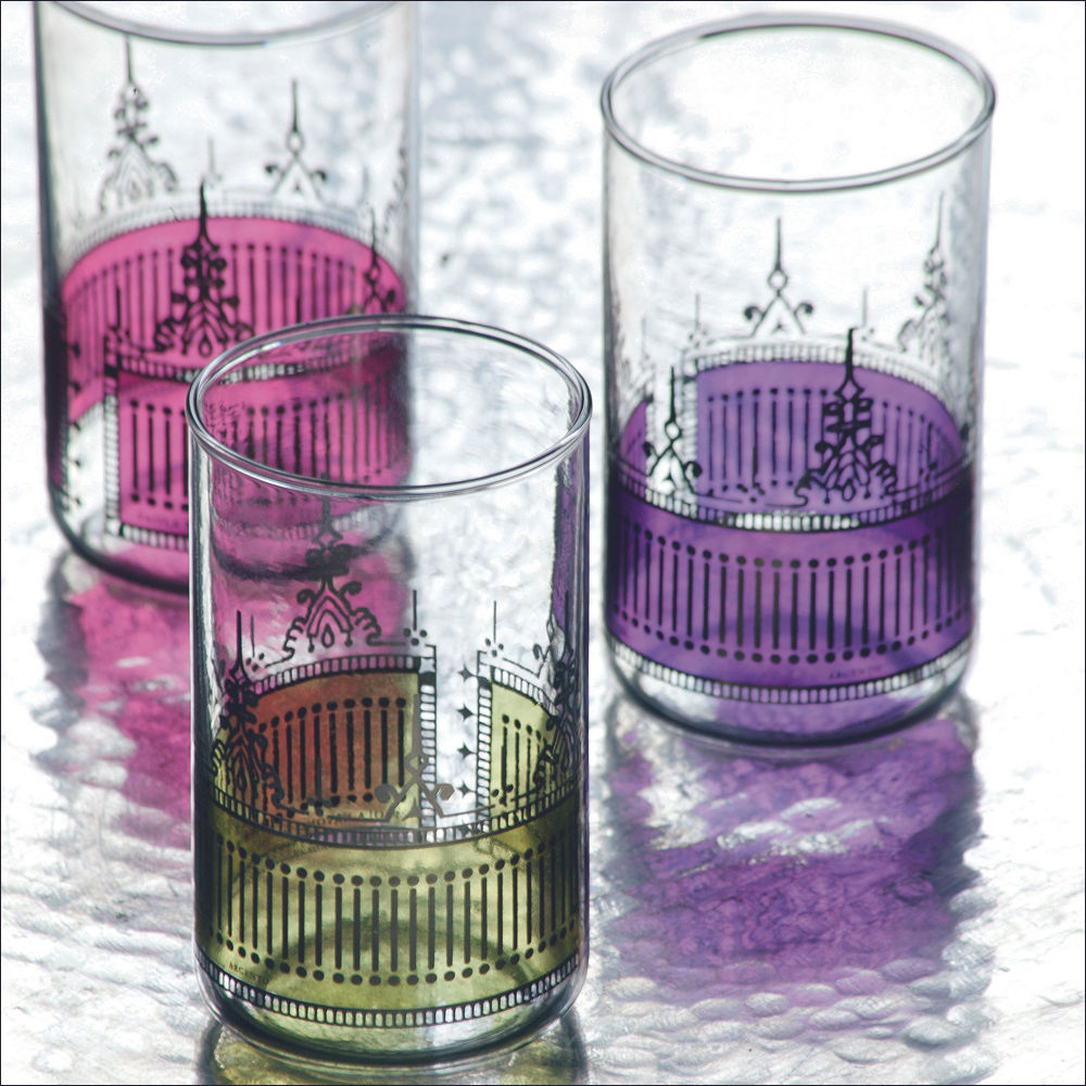 Collection ALI BABA d'Egizia - Set de 3 verres, Persei Mix