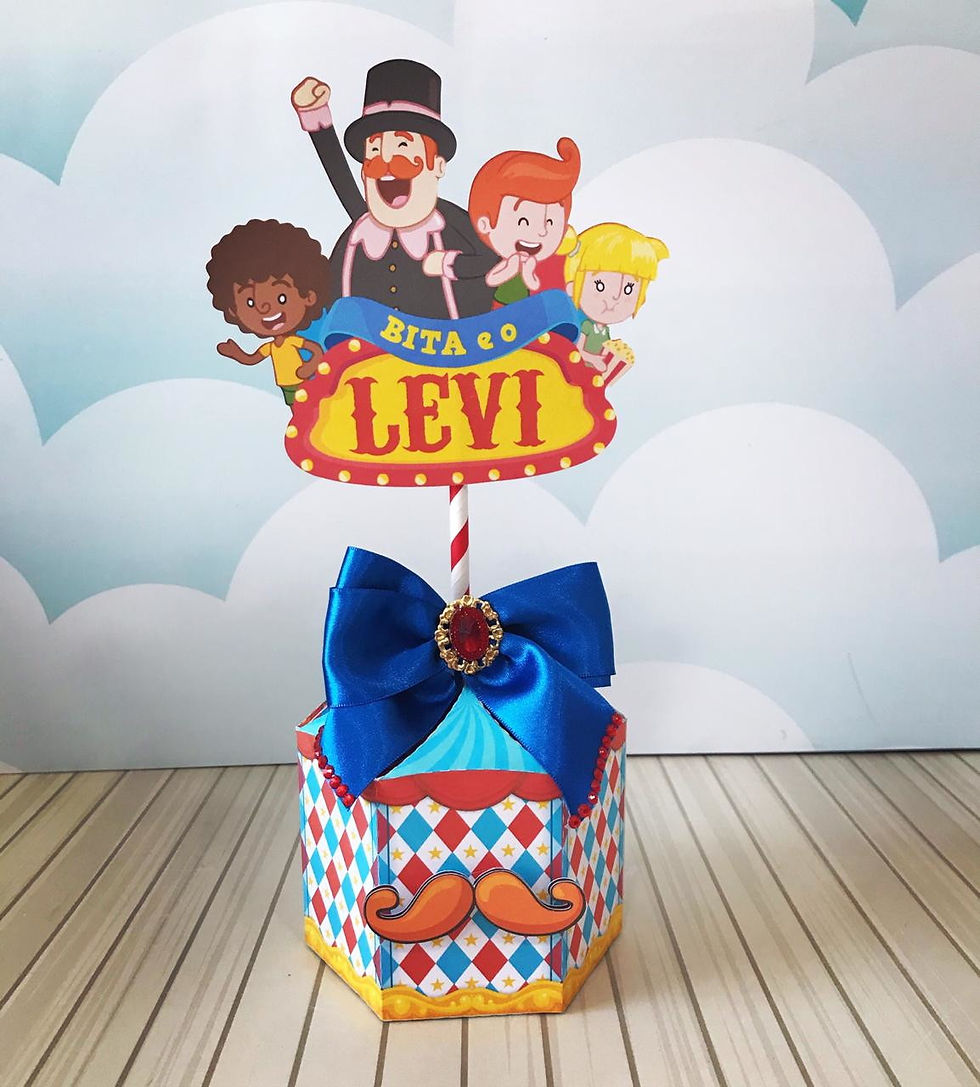 Miniatura: Centro de Mesa Luxo Tamanho P Personalizado
