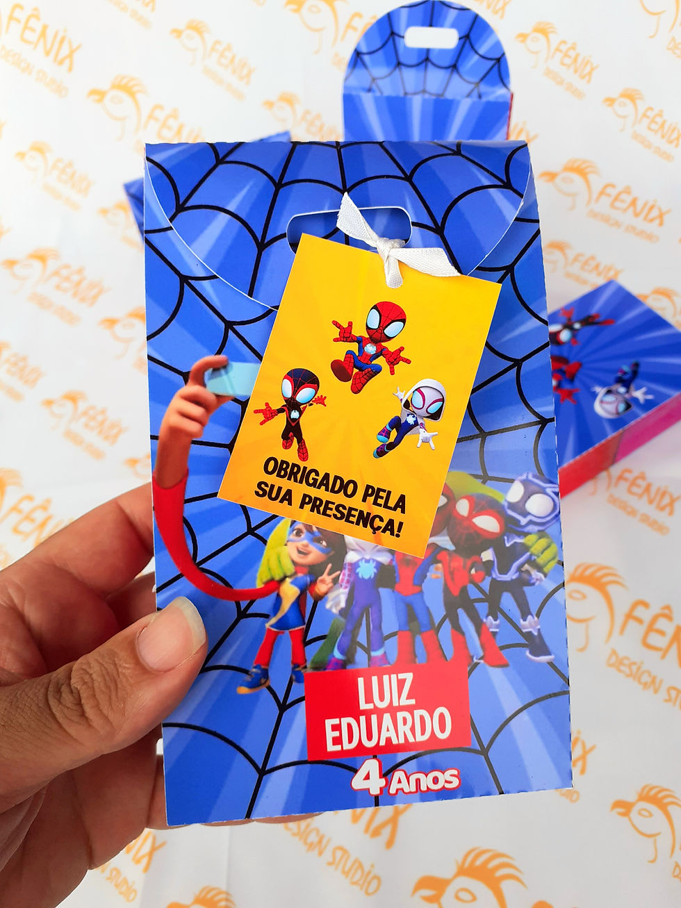 Miniatura: Sacola de Papel Personalizada Fenix Design Studio