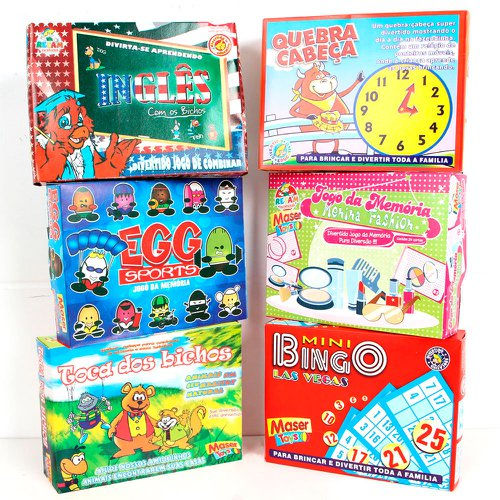 Miniatura: Kit 6 Jogos Menino e Menina