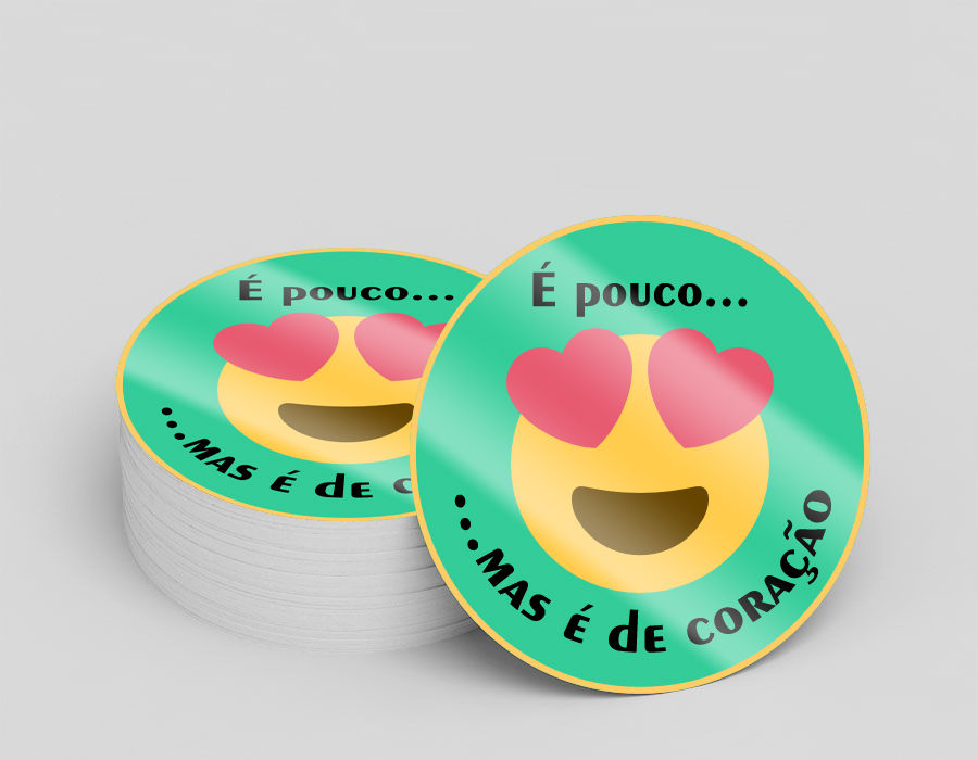 Miniatura: Cartela de Adesivos Personalizados Hora da Gravata