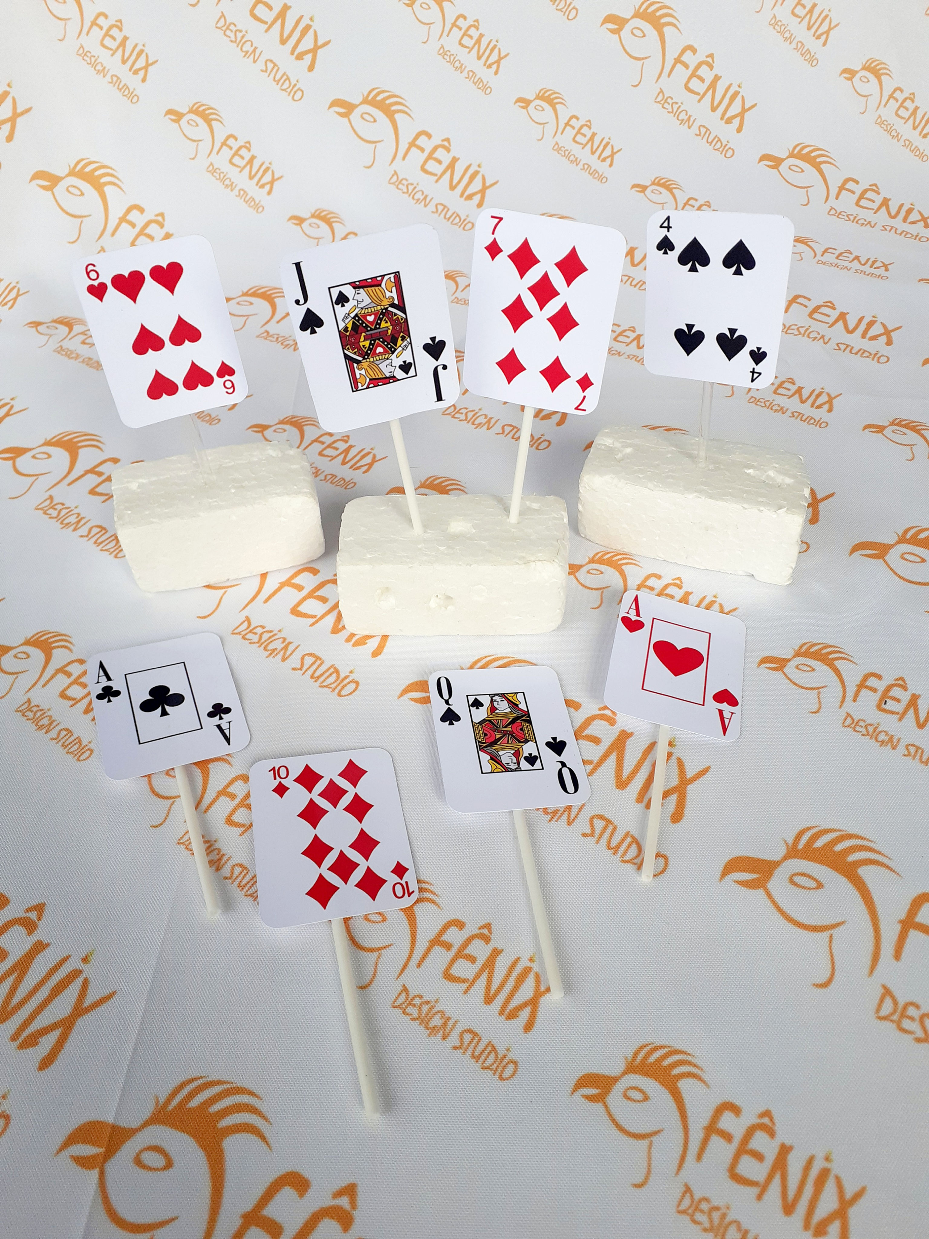 12 Topper Para Doces 7 cm Personalizados