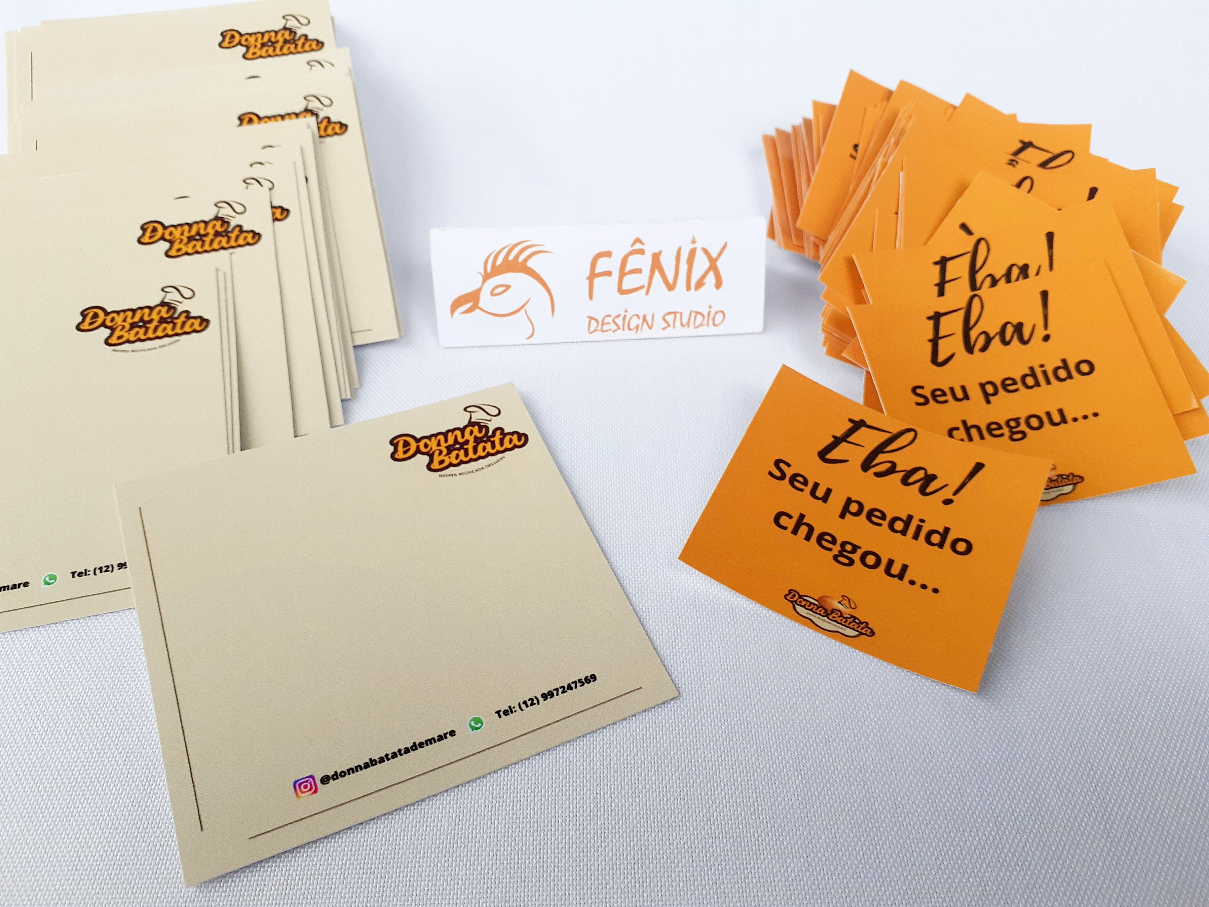 Kit Adesivo Lacre ou Rótulo + Cartão de Agradecimento