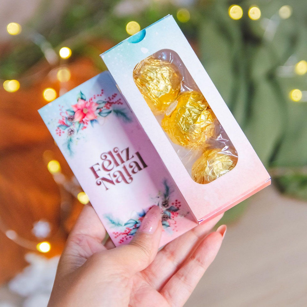 Caixa Personalizada Natal Fenix Design Studio