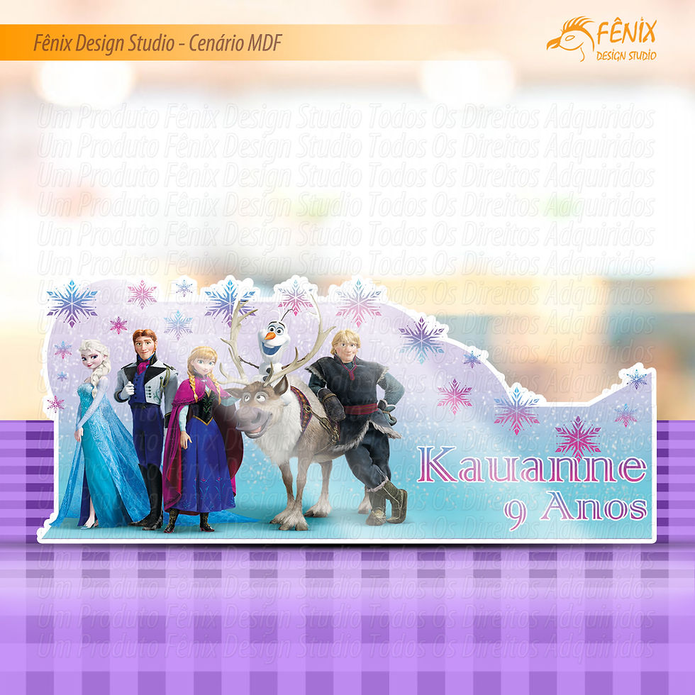 Miniatura: Display Horizontal de Mesa 30 cm Personalizado