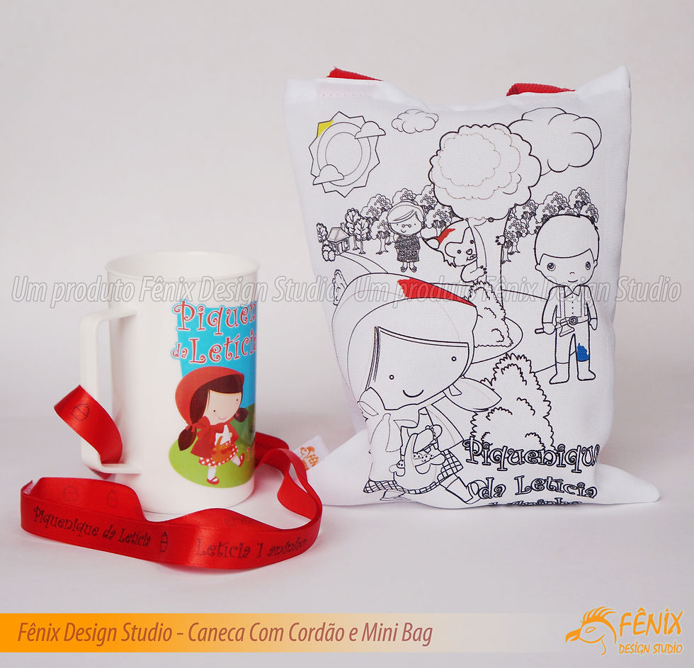 Miniatura: Kit Mini Bag + Caneca + Cordão 15