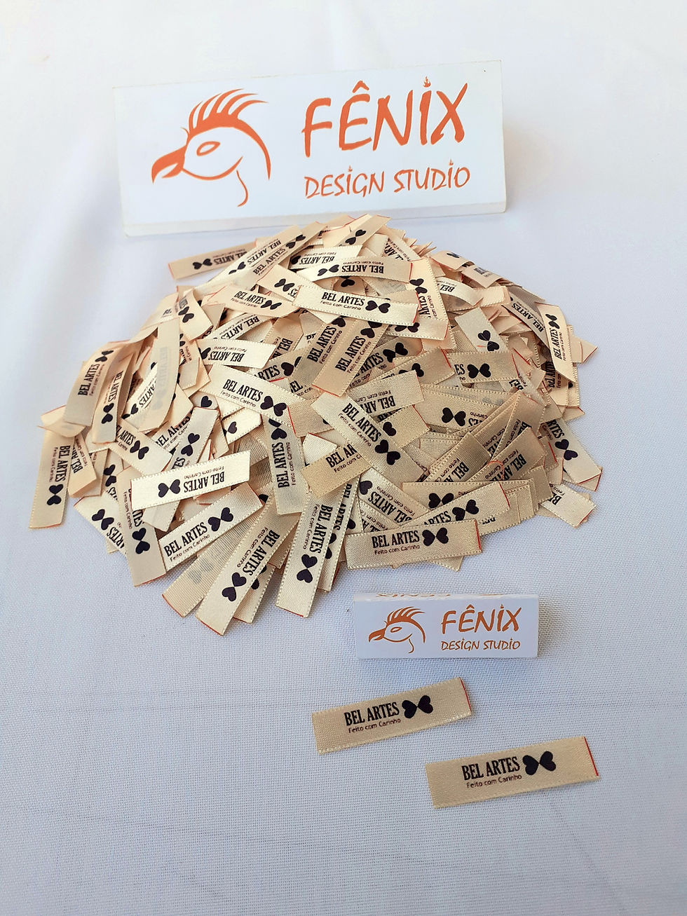 Miniatura: Etiqueta Composição Personalizada 1,5x6 cm Cento Fenix Design Studio