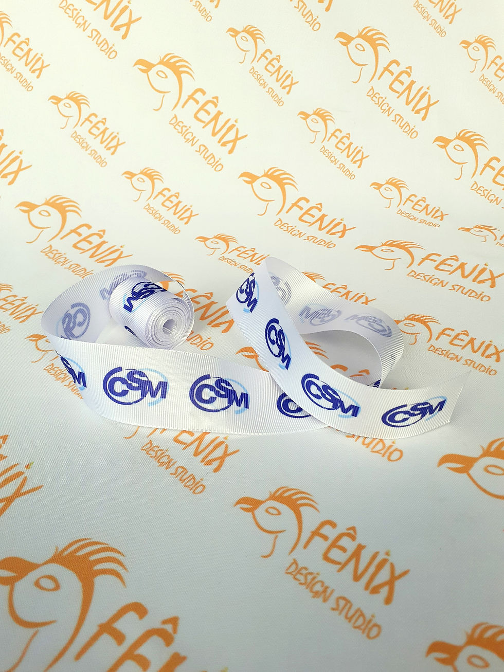 Miniatura: Fita Gorgurão Laço de Cabelo Personalizada Fenix Design Studio