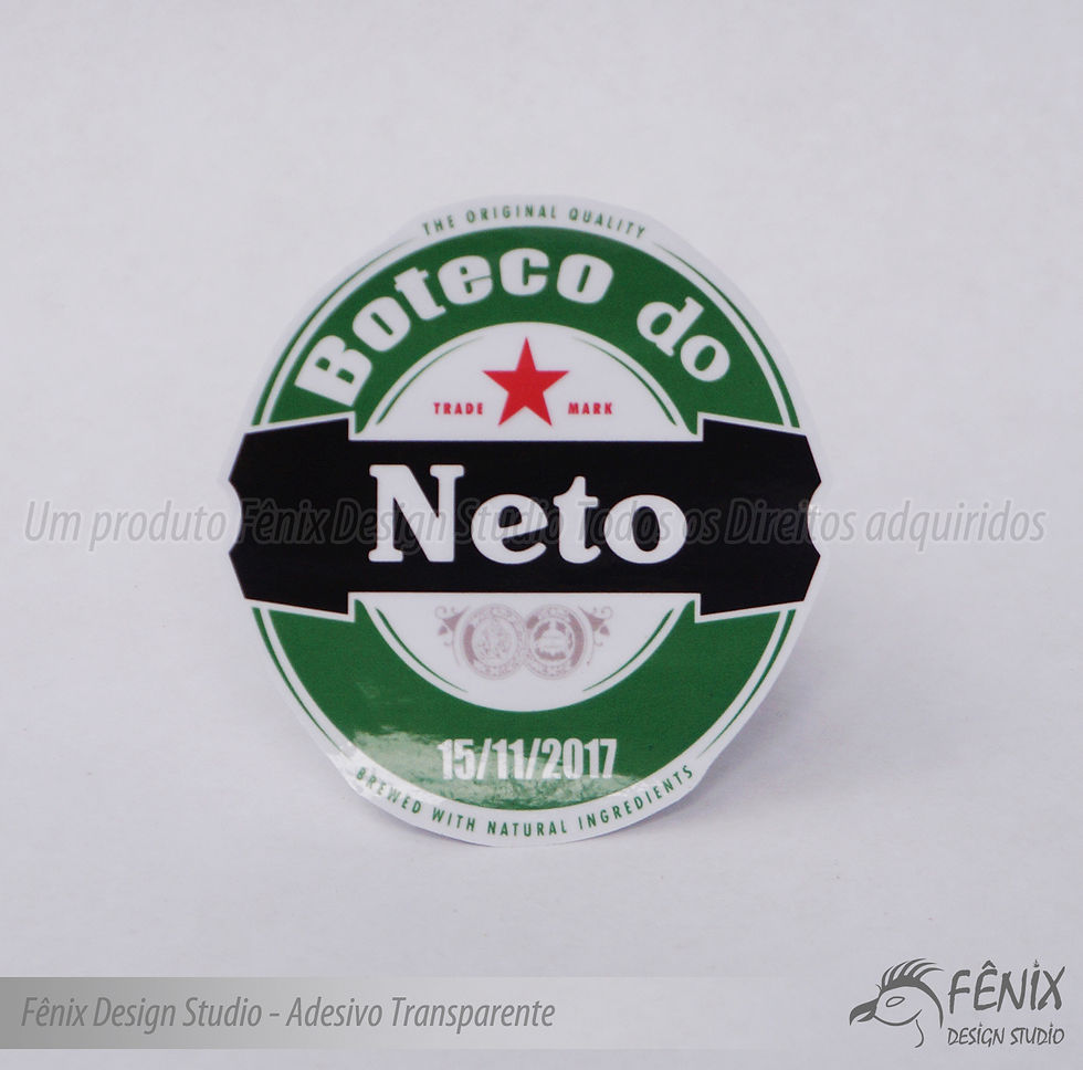 Miniatura: Adesivo para Lembrancinha Fenix Design Studio