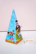 Miniatura: Caixa Cone ou Pirâmide Tamanho P Personalizada