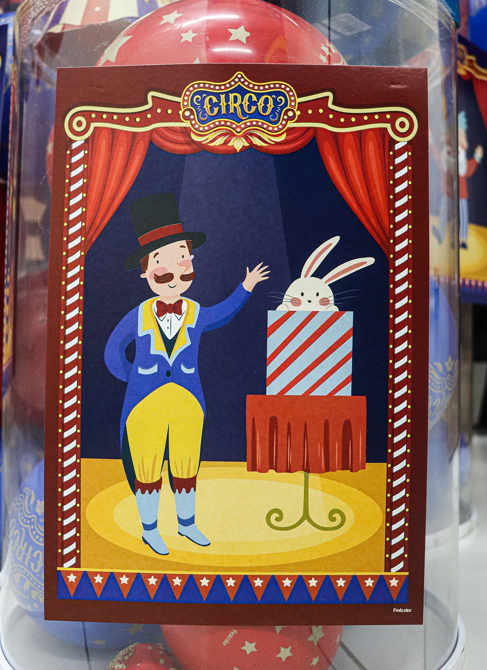 Quadrinhos Decorativos Circo Fenix Design Studio