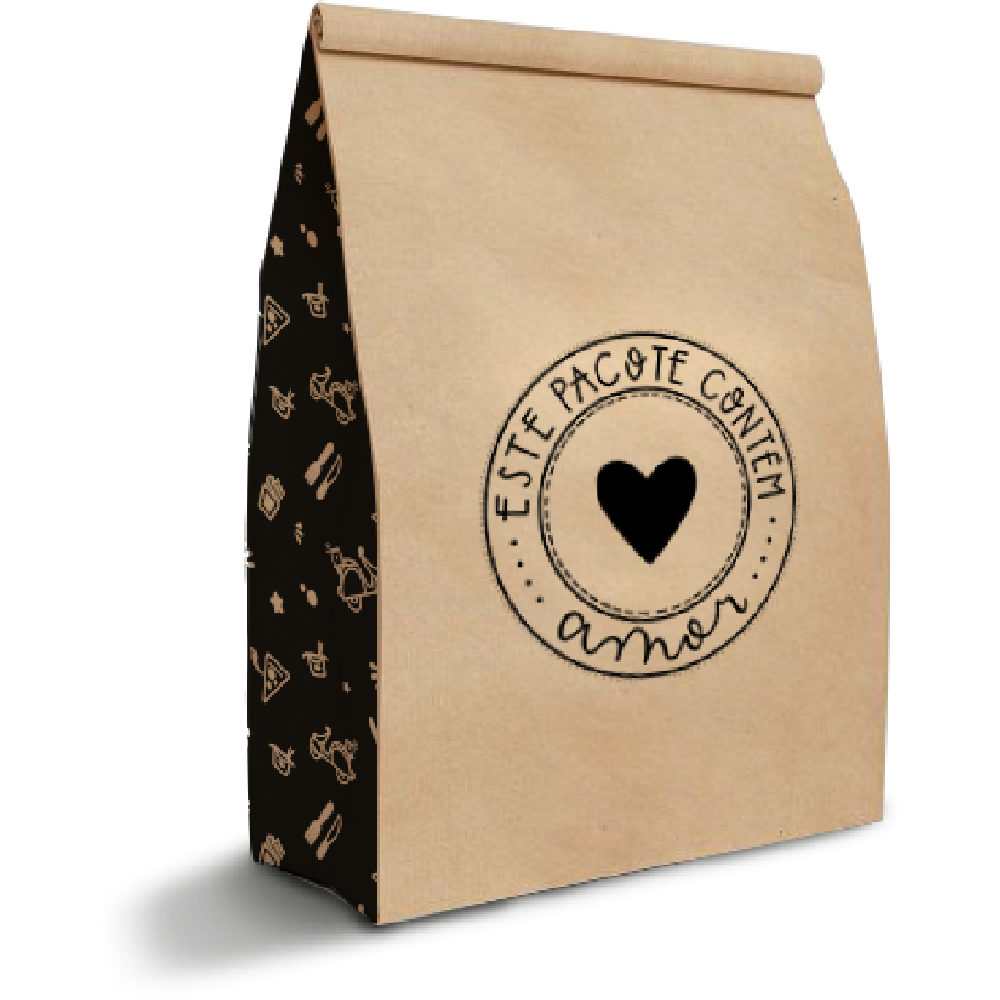 Saco Delivery Kraft Fenix Design Studio