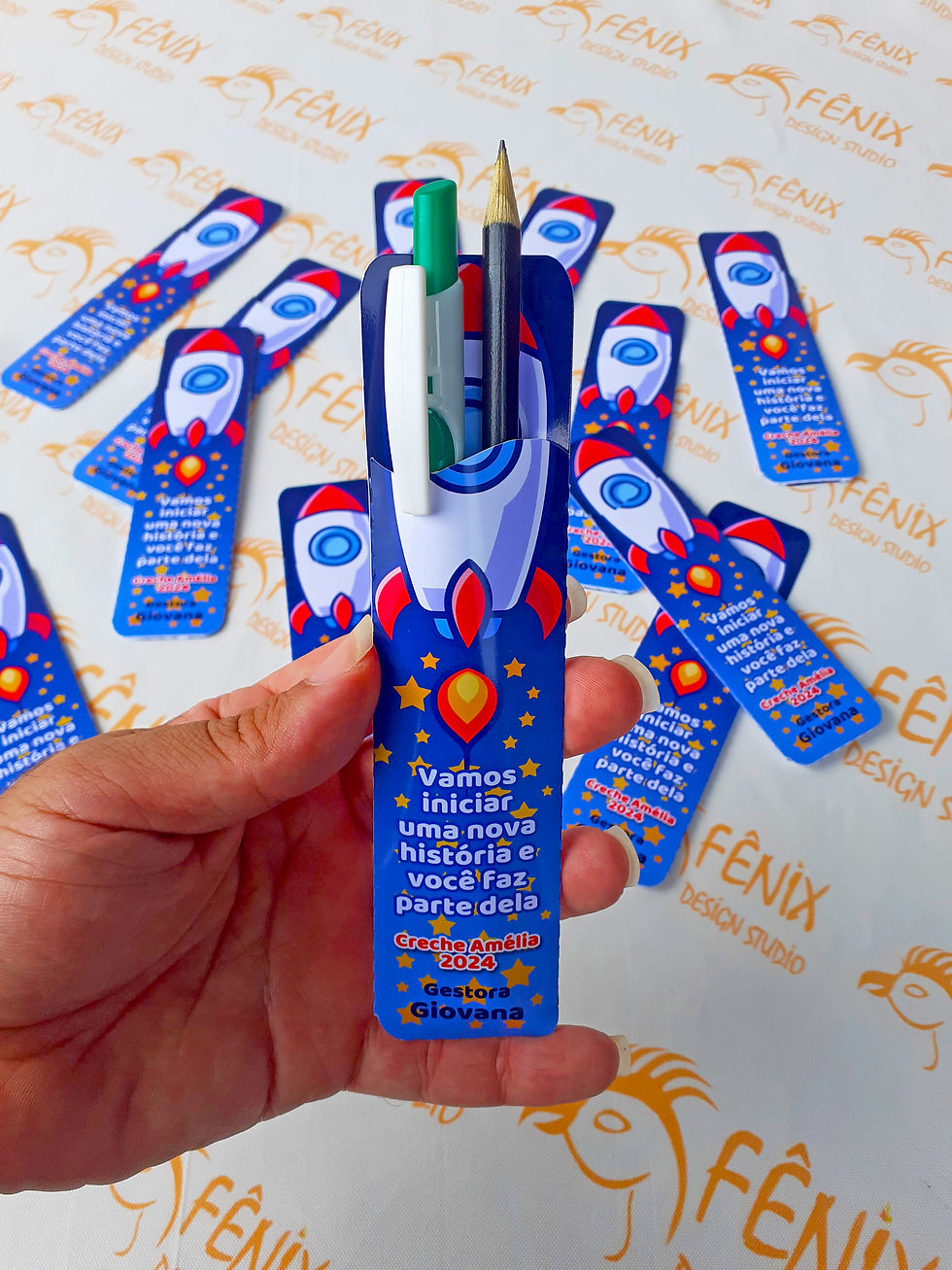 Porta Canetas Personalizado Fenix Design Studio
