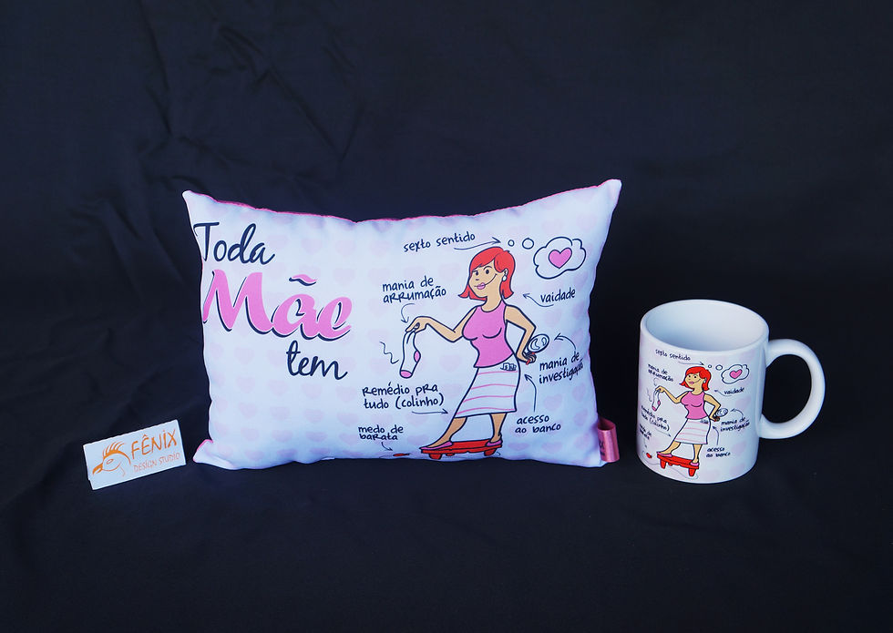 Miniatura: Combo Caneca + Almofada Personalizado