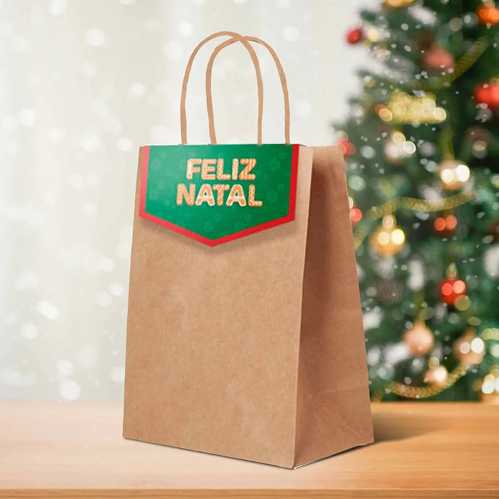 Miniatura: Solapa Para Embalagem Natal Personalizada Fenix Design Studio