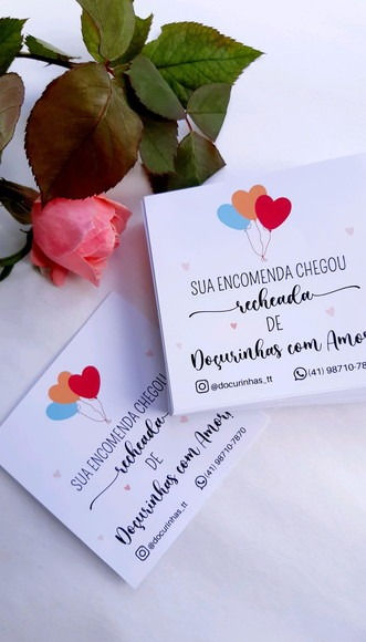 Miniatura: Cartão de Agradecimento Personalizado