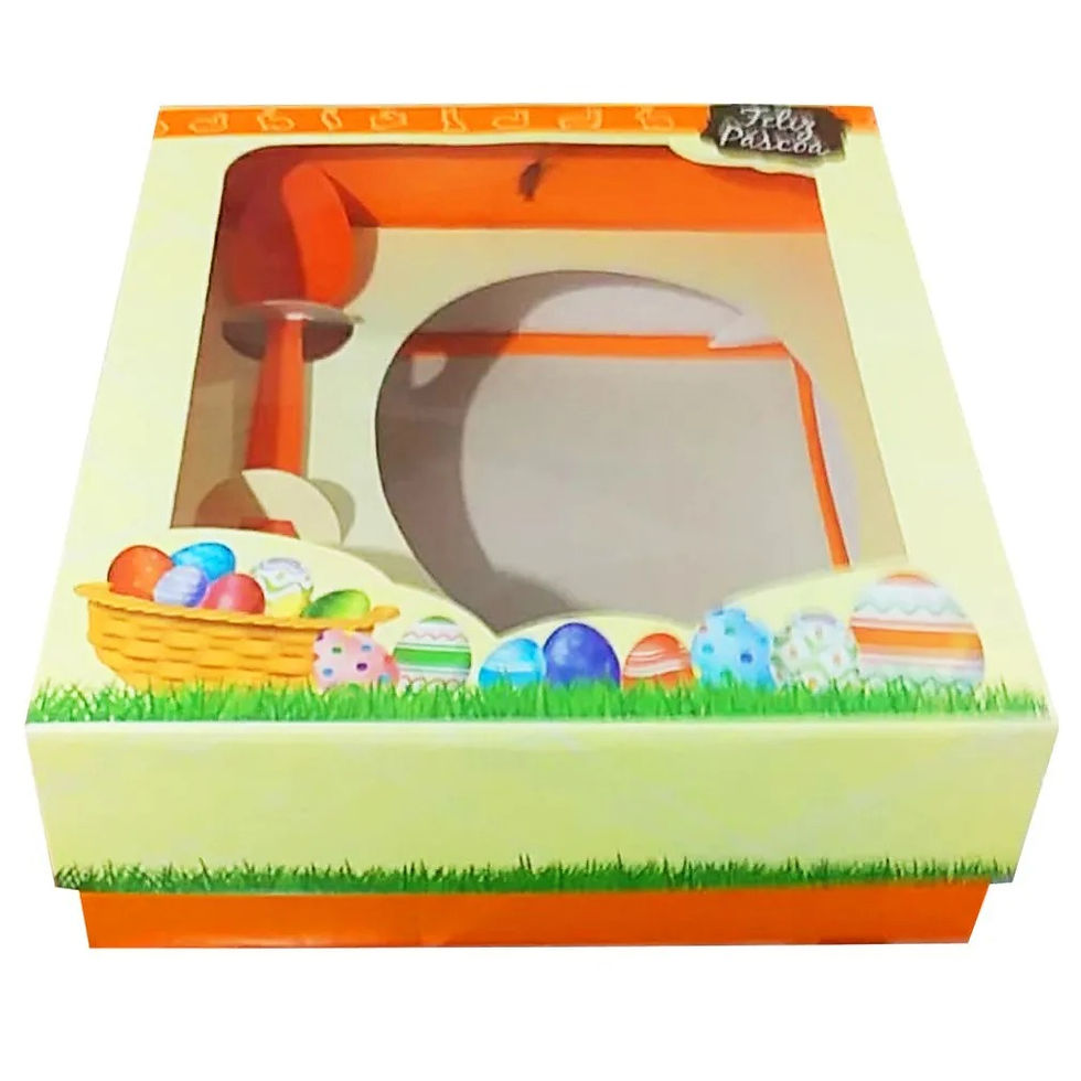 Miniatura: Caixa para Ovo de Colher 350 g Personalizada