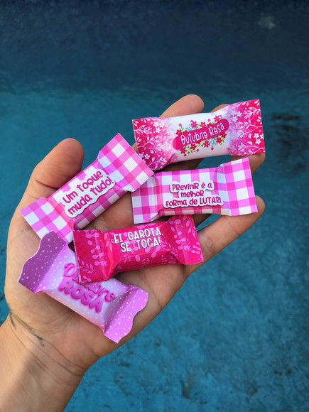 Miniatura: Balas Outubro Rosa Personalizadas