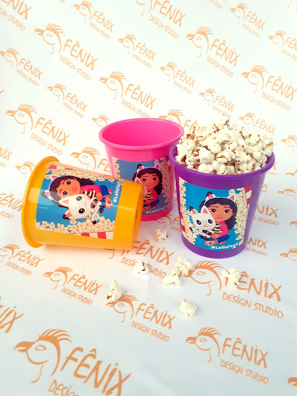 Miniatura: Kit Festa Casa Mágica da Gabby Personalizado Fenix Design Studio