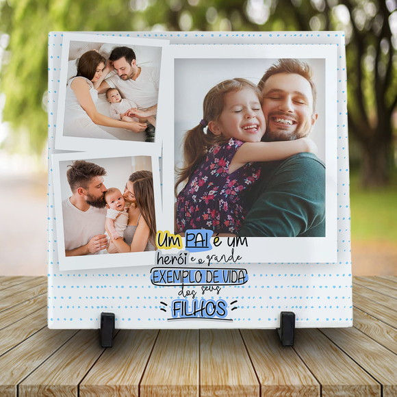 Miniatura: Azulejo Dia dos Pais Personalizado