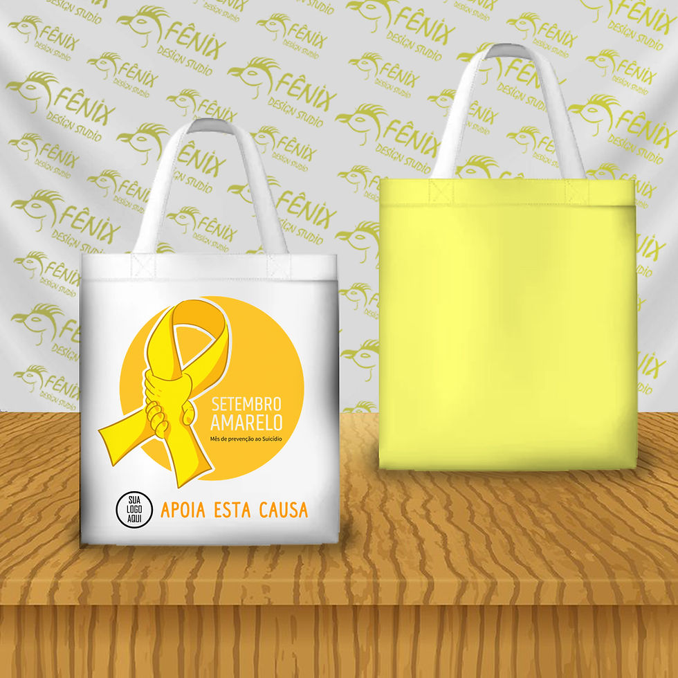Miniatura: Ecobag Setembro Amarelo Personalizada