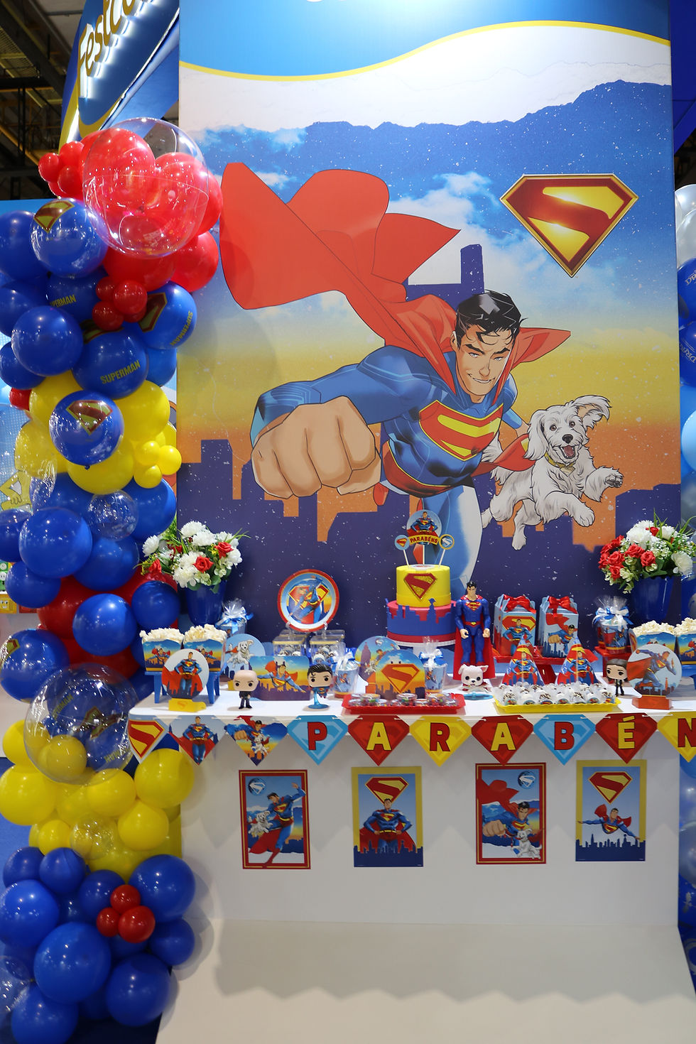 Kit Festa Super Homem Fenix Design Studio