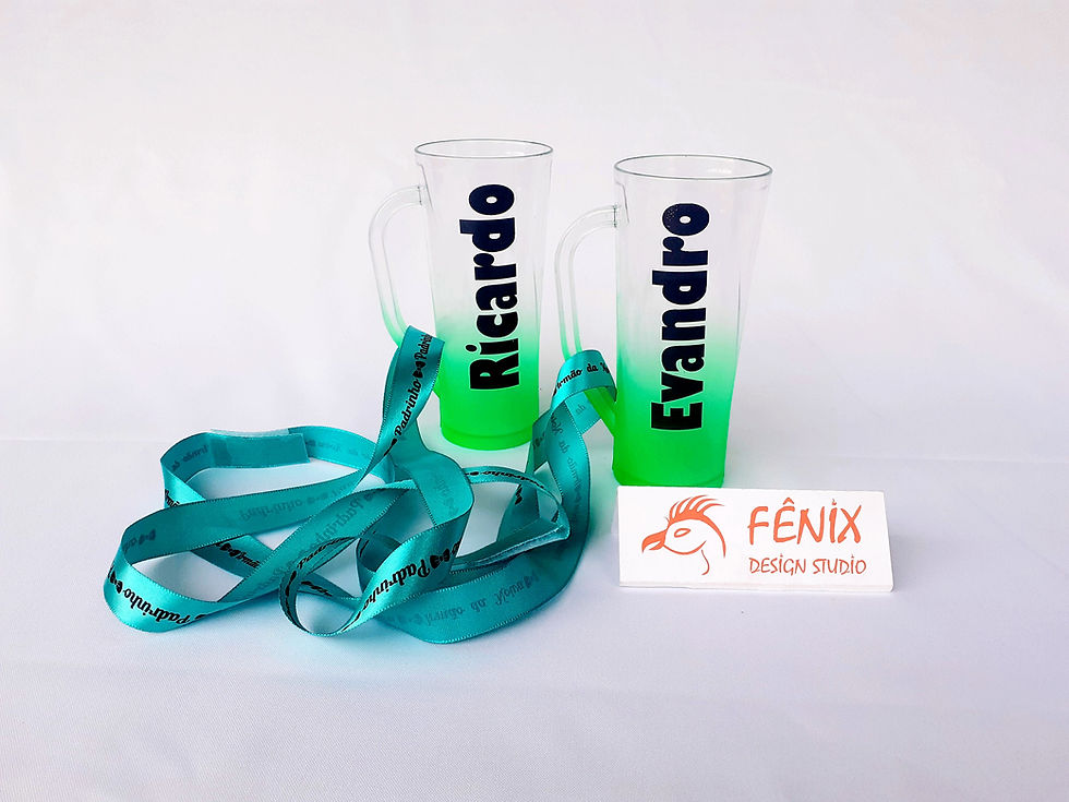 Miniatura: Caneca Slim Degradê Com Cordão 420/22 Personalizada