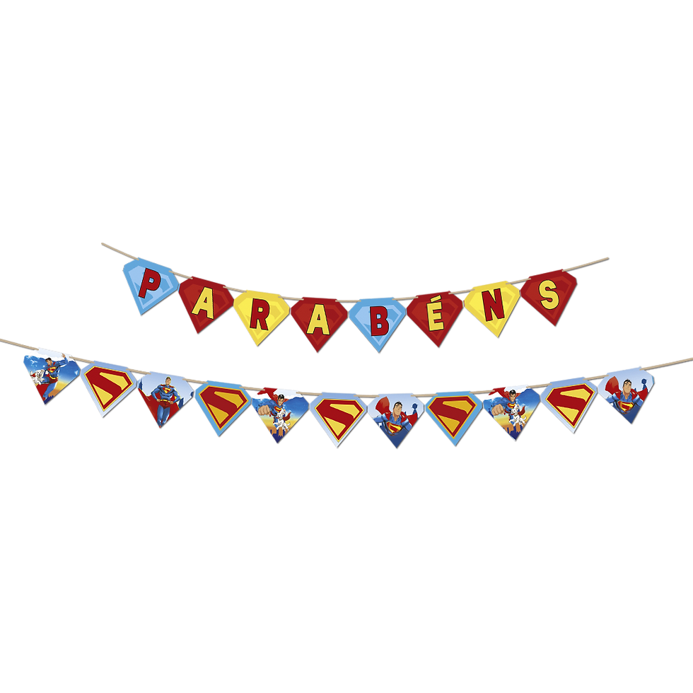 Faixa Super Man 2,15 Metros Fenix Design Studio
