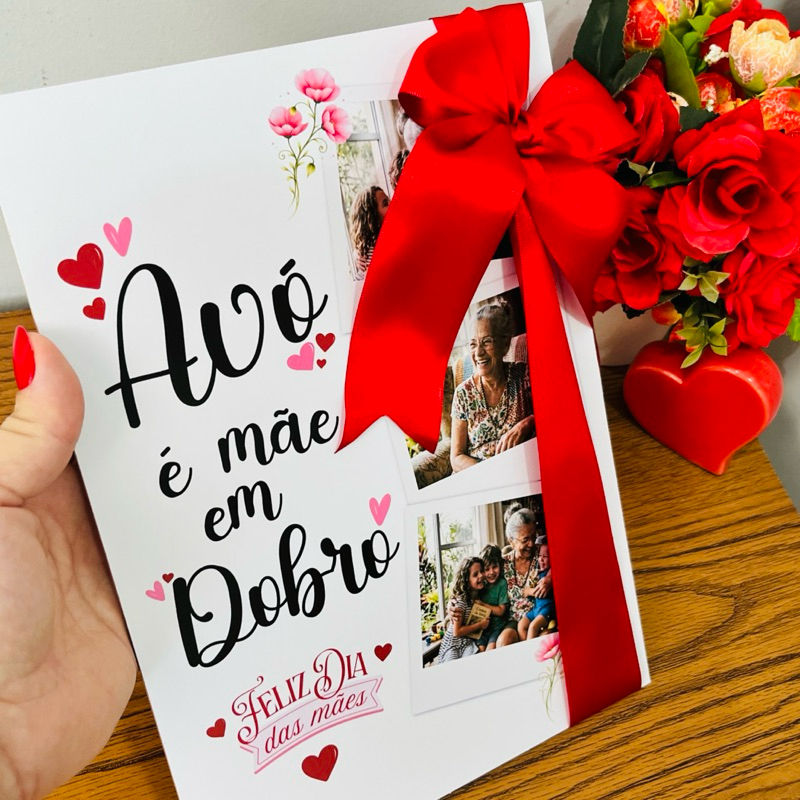 Porta retrato como ideia de presente para Dia das Mães