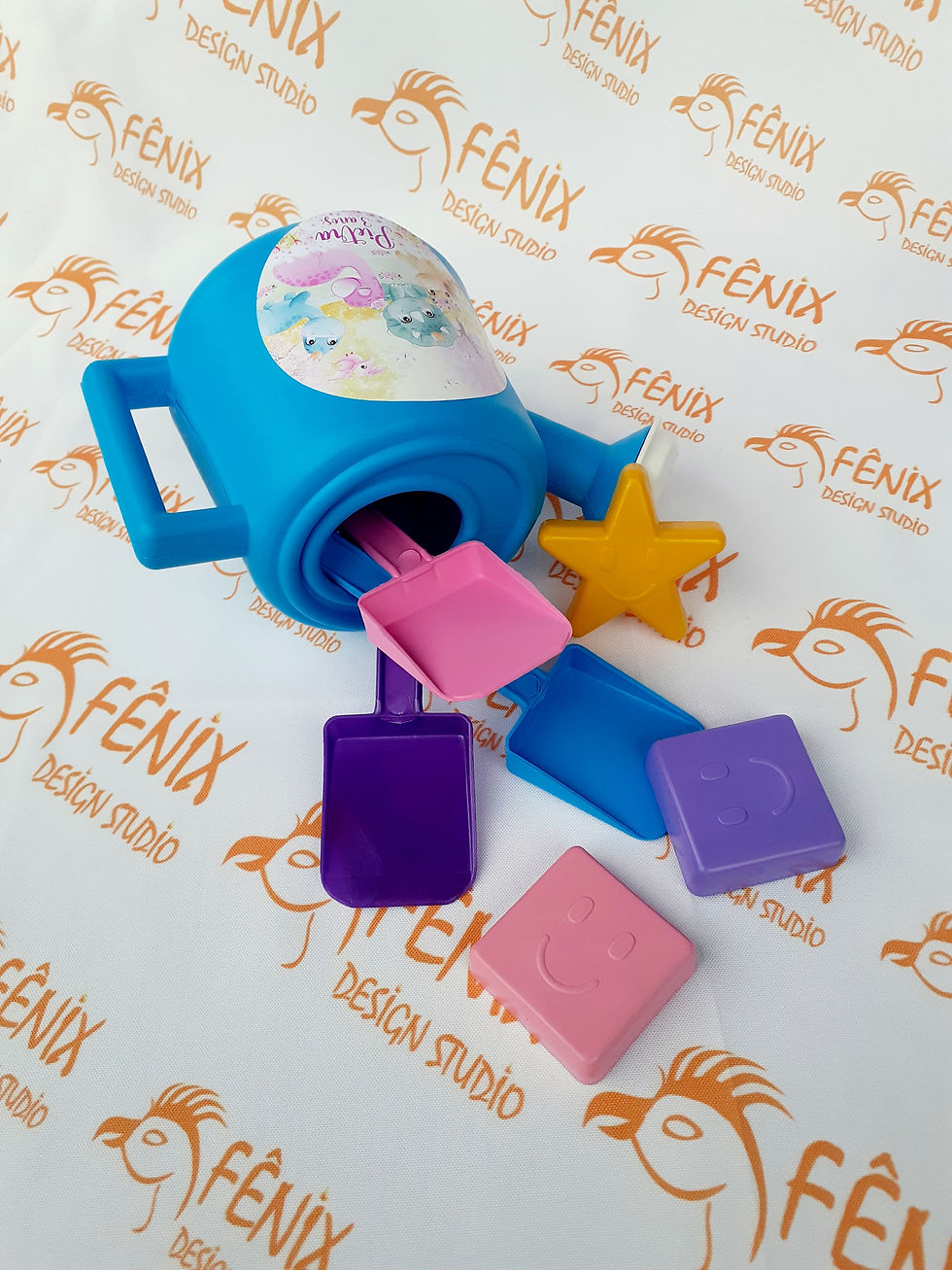 Kit Jardinagem ou Fazendinha Personalizado Fenix Design Studio