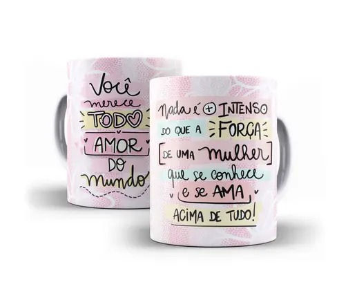 Miniatura: Caneca Personalizada Dia da Mulher Fenix Design Studio