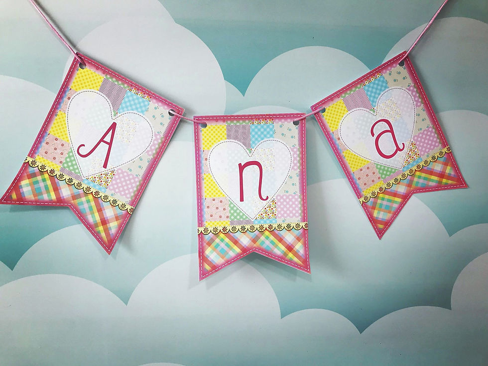 Miniatura: Bandeirinhas Festa Junina Menina Fenix Design Studio