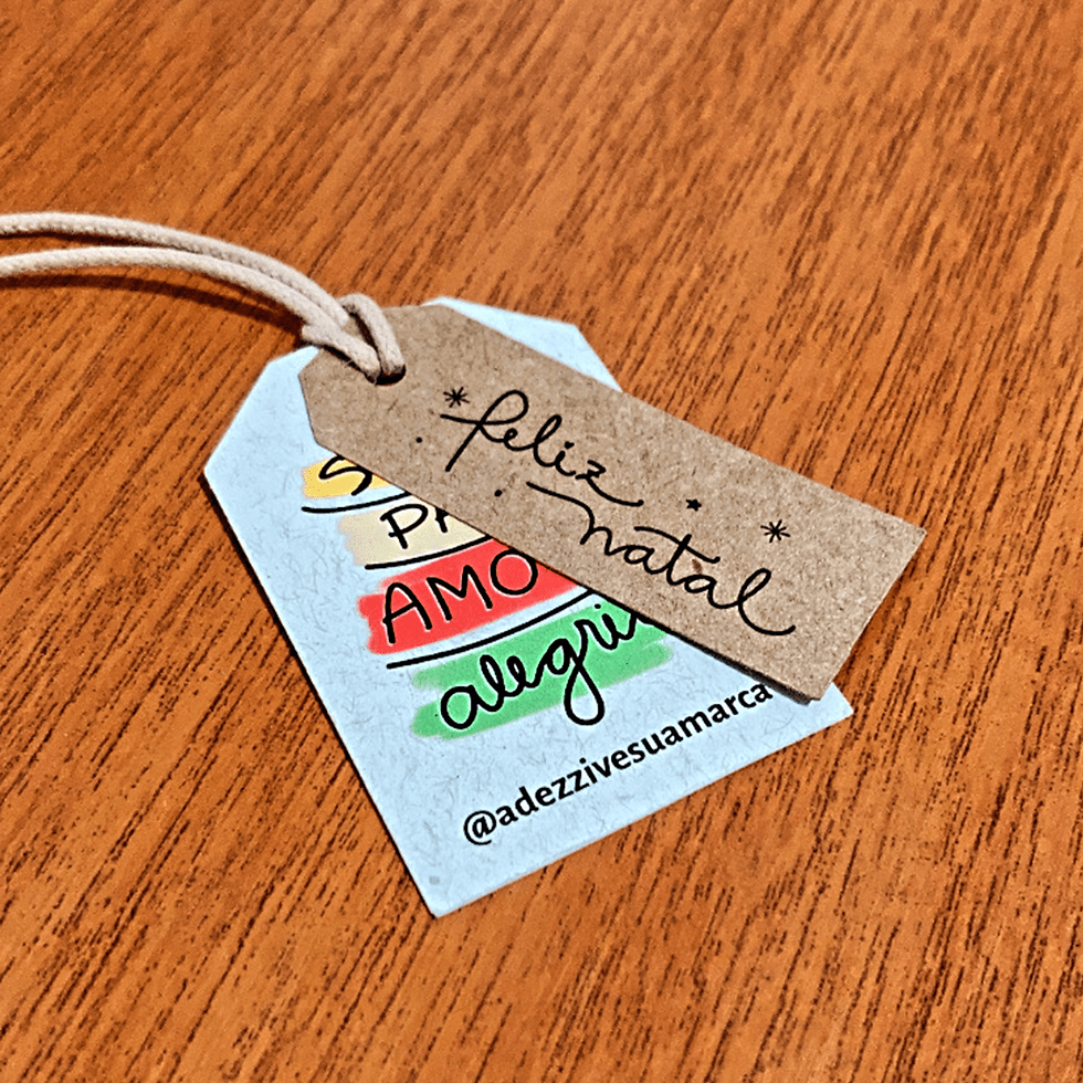 Miniatura: Etiqueta para Lembrancinha Natal Fenix Design Studio