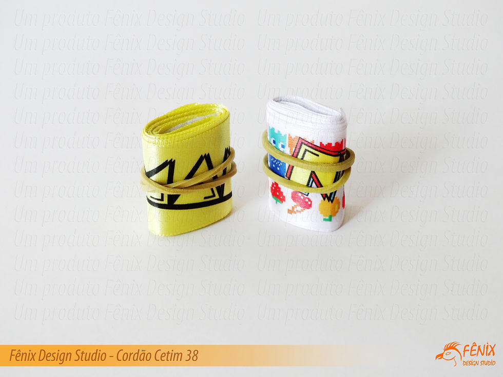 Miniatura: Cordão Personalizado 38 mm Fecho em Velcro Fenix Design Studio