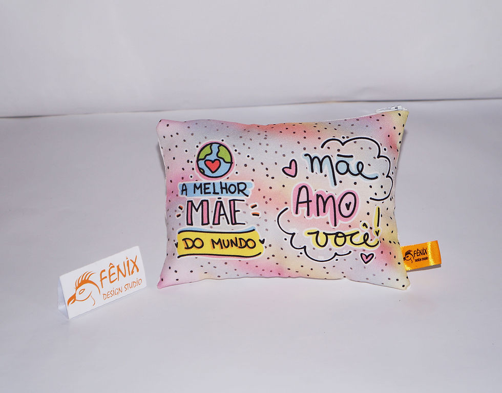 Miniatura: Mini Necessaire Dia das Mães Personalizada