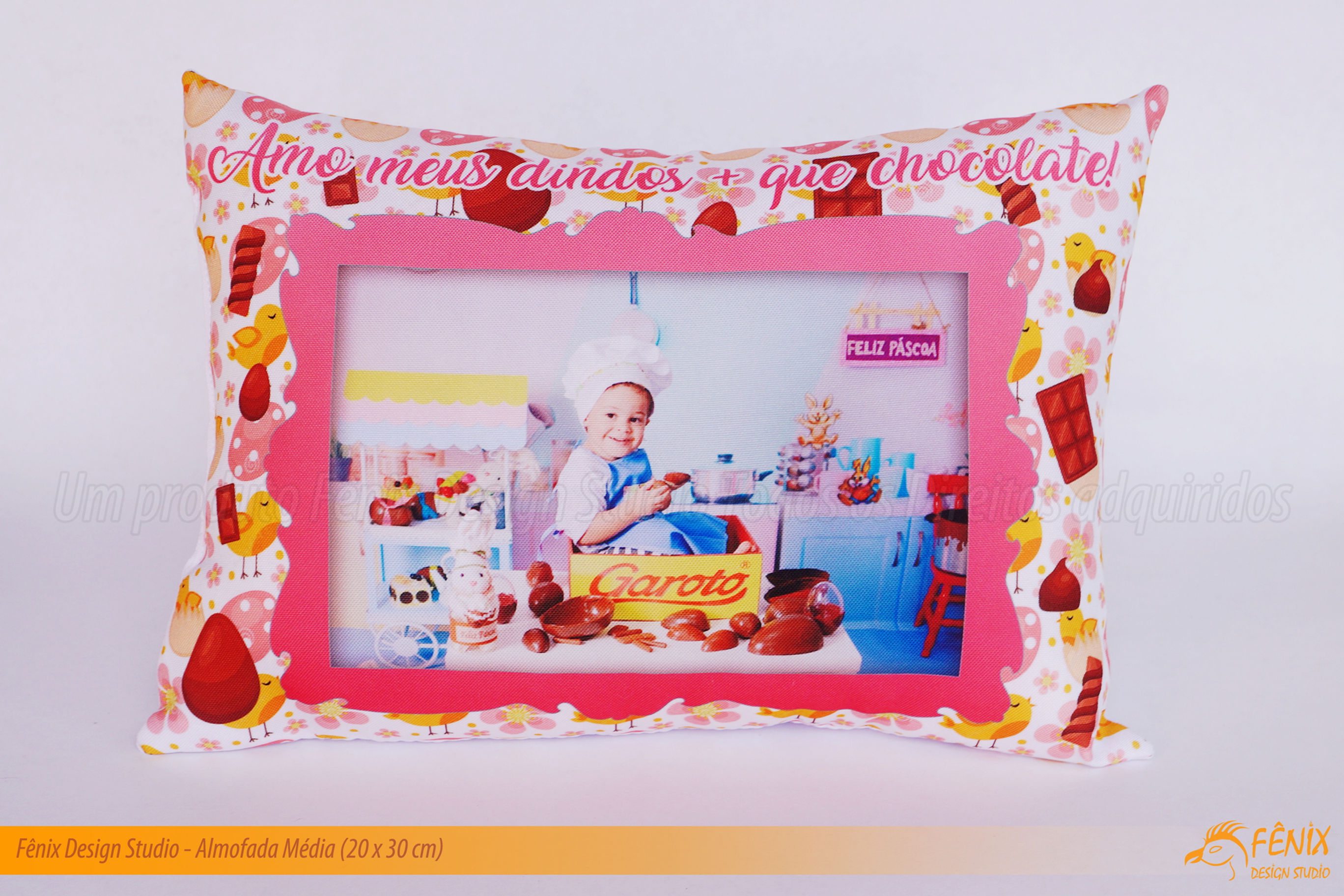 Almofada De Páscoa Personalizada