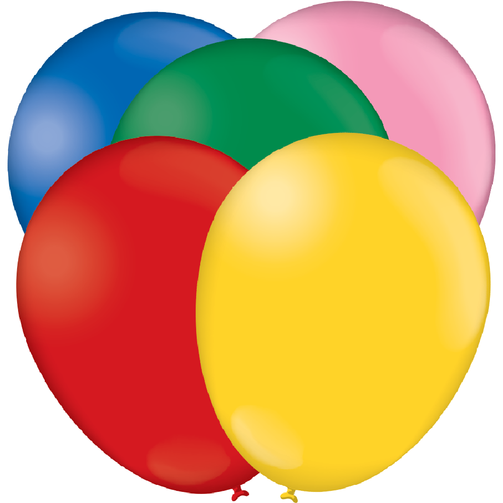 Kit Balões de Festa Cores Mistas 9” Fenix Design Studio