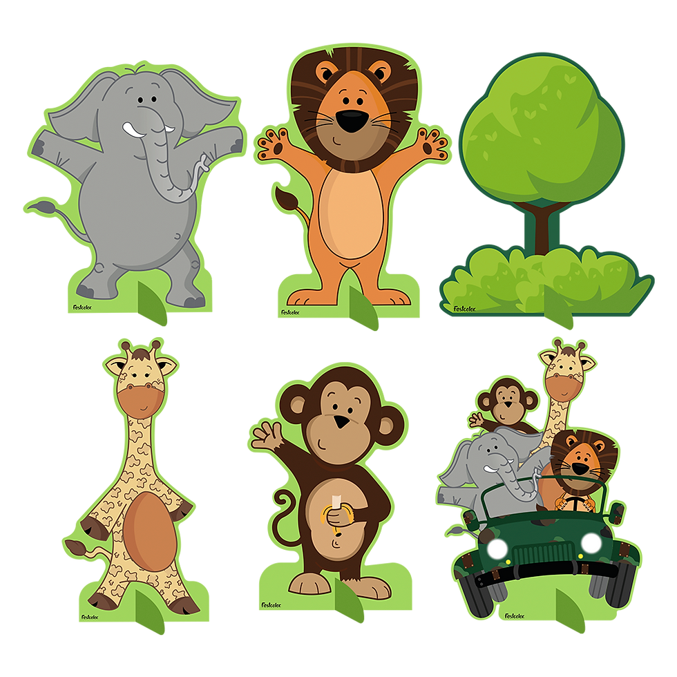 Miniatura: Enfeites de Mesa Safari Fenix Design Studio