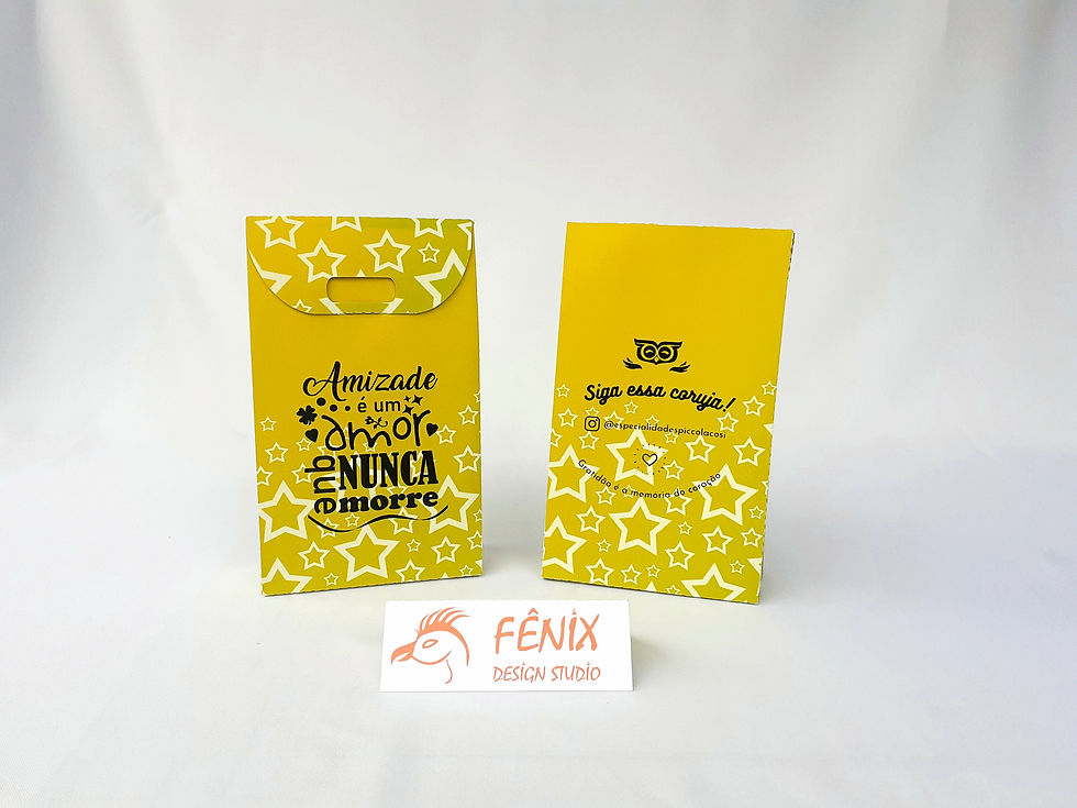 Miniatura: Sacola de Papel Personalizada Fenix Design Studio