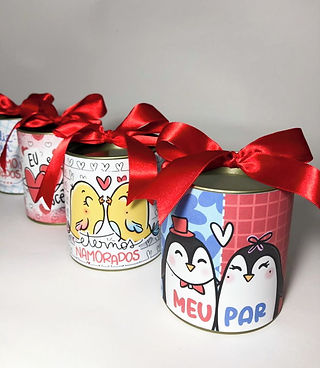 Tubolatas personalizadas Dia dos Namorados