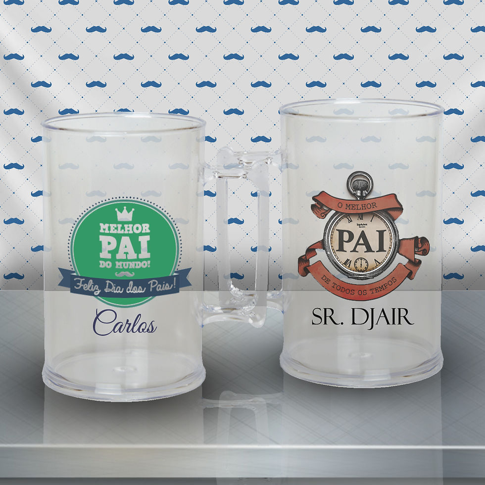 Miniatura: Caneca Chopp Drink Dia dos Pais Fenix Design Studio