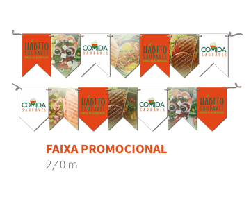 Miniatura: Bandeirinhas Personalizadas para Comida Fitness Fenix Design Studio